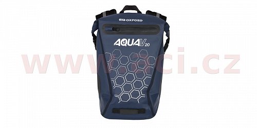 vodotěsný batoh AQUA V20, OXFORD (tmavá modrá, objem 20 L)
